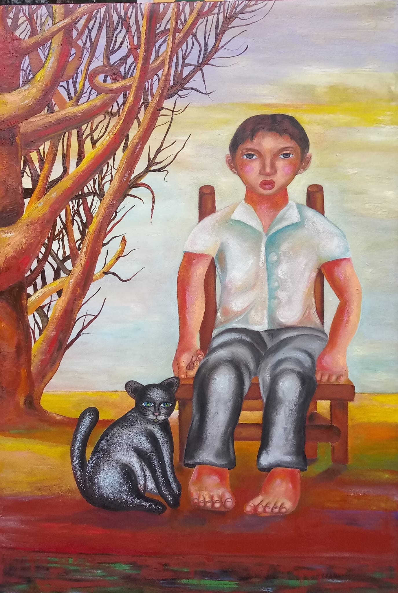 My cat and I